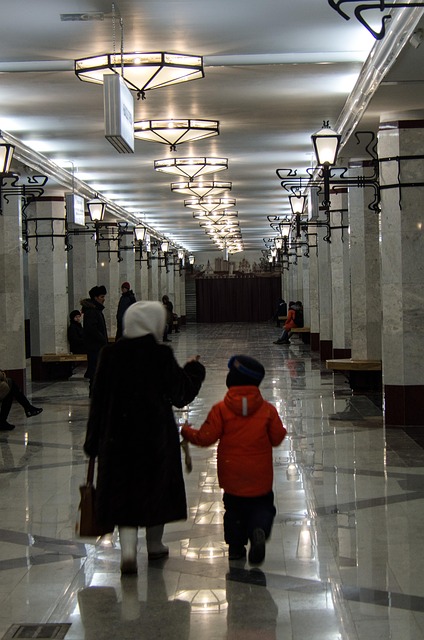 U Bahn, Stadt, Samara, Menschen