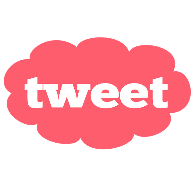 Free cloud blog tweet illustration