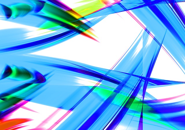 Free lines vibrations waves illustration