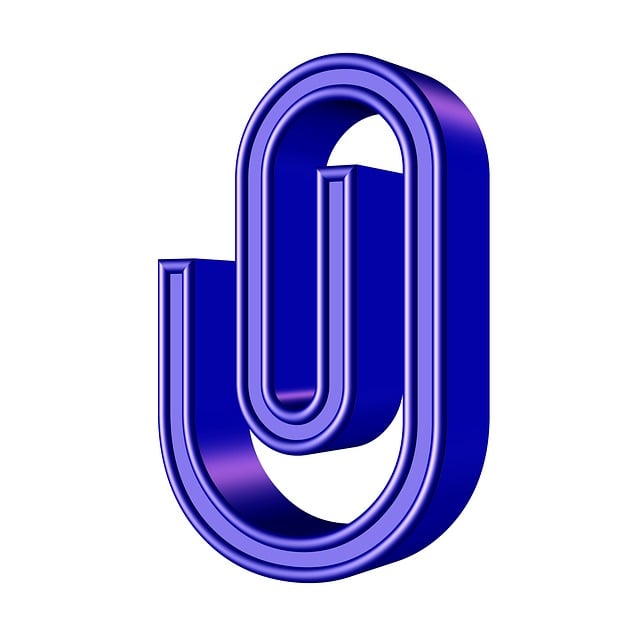 Free paperclip stationary office illustration