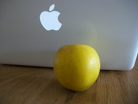 Æble, Mac, Humor