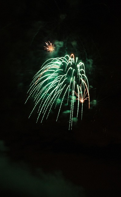 Feuerwerk, Träume, Neujahr, Weihnachten