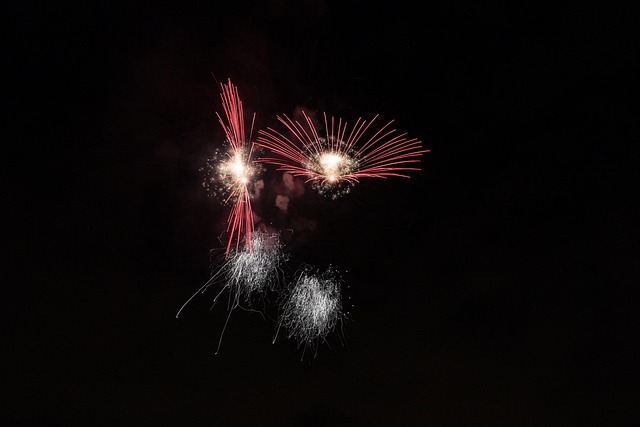 Feuerwerk, Träume, Neujahr, Weihnachten
