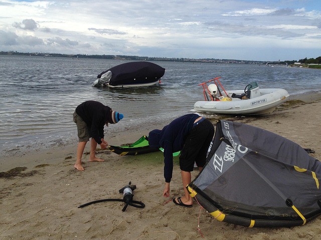 Free Kitesurfing Baltic Bay photo and picture