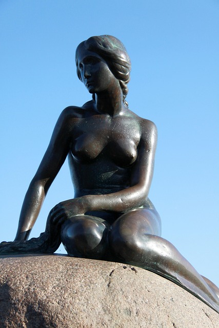 Free Copenhagen Waterfront Little Mermaid photo and picture