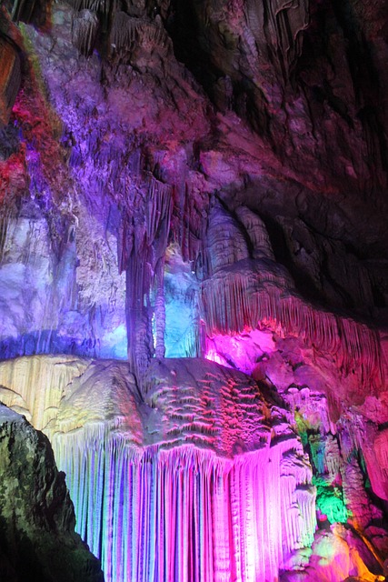 Karsthöhle, Karst, Höhle, Regenbogen