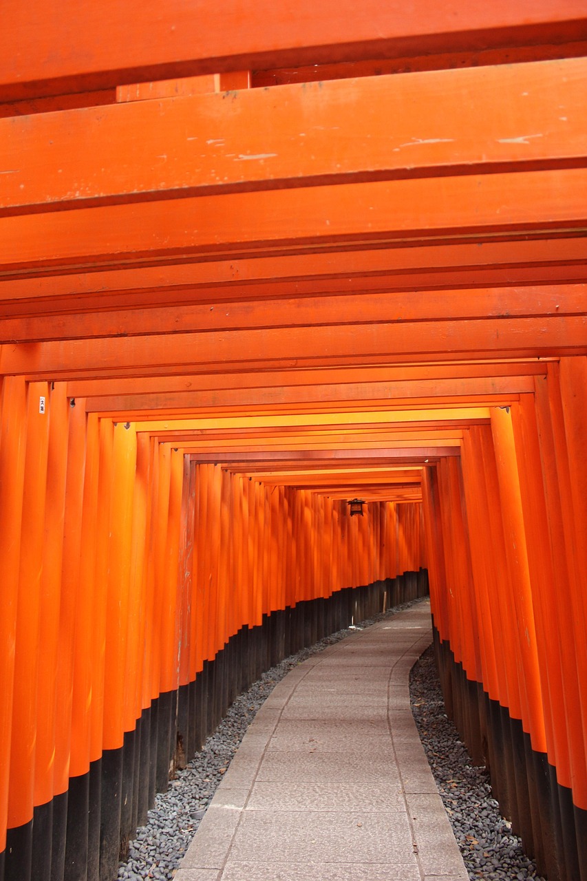 鸟居门 橙色的 神社 - Pixabay上的免费照片 - Pixabay
