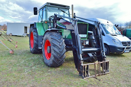 Bulldozer, Traktor, Baumaschine
