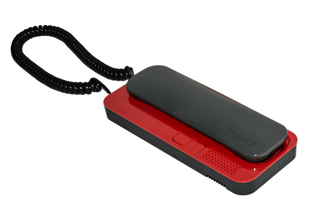 Free intercom intercom handset uniphone illustration