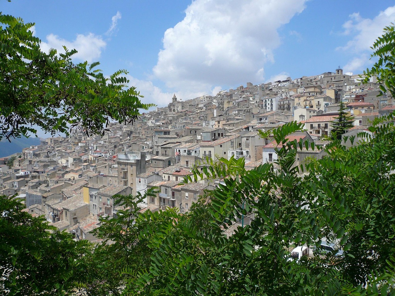 Prizzi, Vila, Aldeia Da Montanha, Sicily