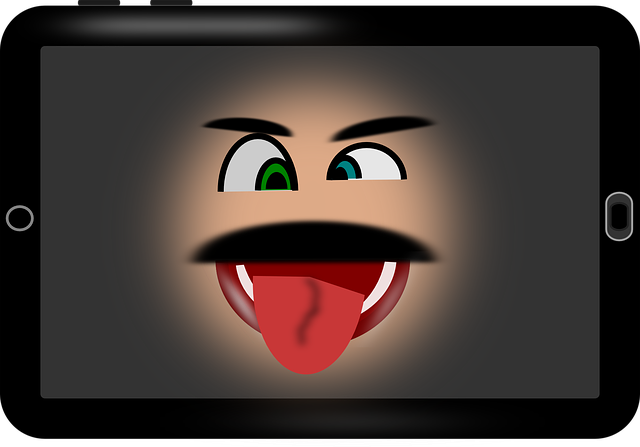 Free tablet smart smart phone illustration