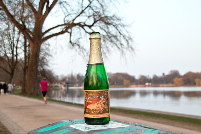 Free Bottle Sparkling Wine photo and picture