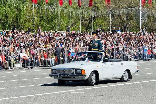 Tag Des Sieges, Neunter Mai, Parade