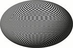 ellipsoid, graphics, a mounting member