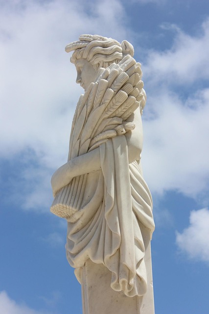 Statue, Kvindelig Statue, Natur, Himmel