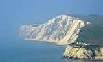 isle of wight, cliff, sea