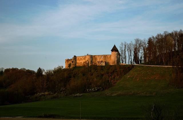 Castelo, Ruína, Medieval, Histórico