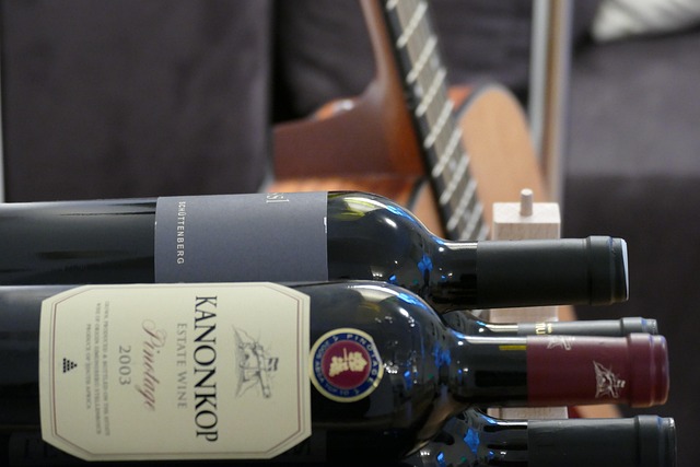 Rotwein, Südafrika, Weinflaschen, Wein