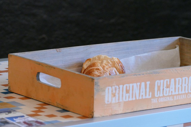 Blätterteig, Croissant, Hörnchen, Cafe