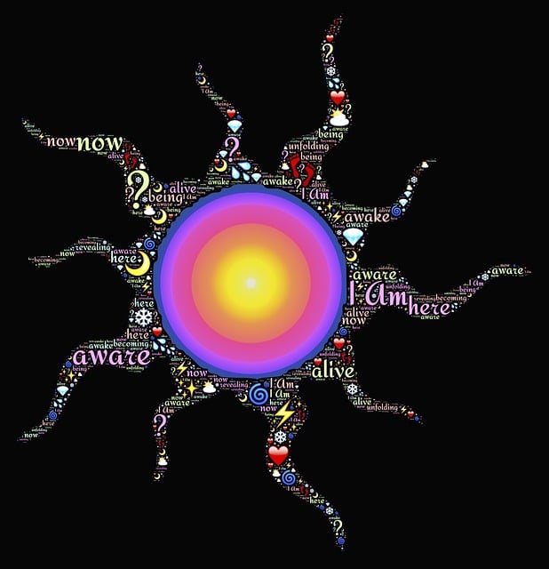 Free awake alive aware illustration