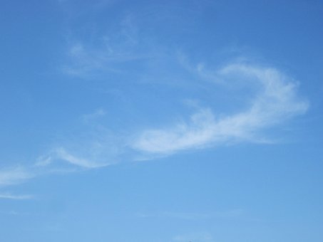 Skyer, Himmel, Forår, Skyform, Blå