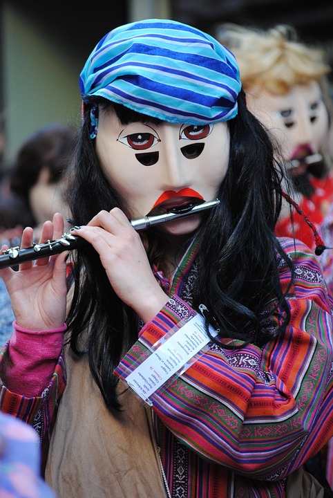 Mask Piccolo Carnival Basel Free Photo On Pixabay