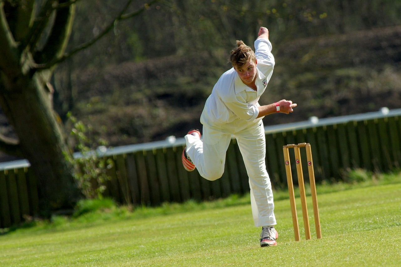 Cricket Bowling Cricketer Free Photo On Pixabay