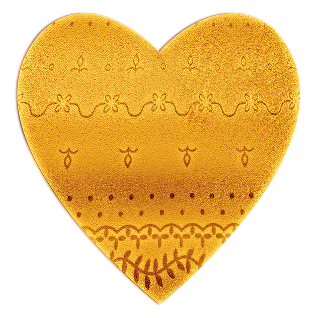 Free heart scrapbooking deco illustration
