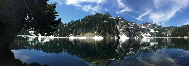 Free Snow Lake photo and picture