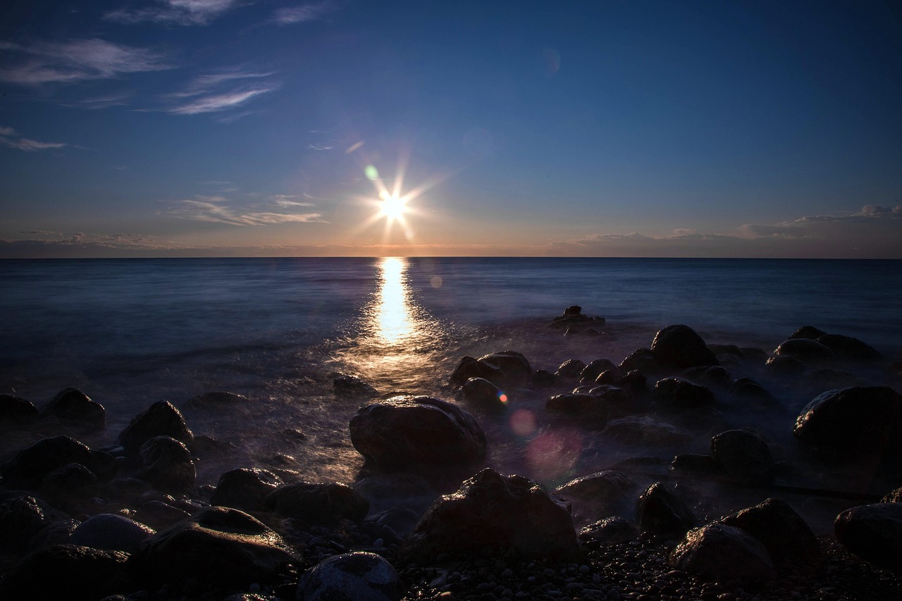 Download free HD stock image of Sunrise Beach Free Sunrise Beach photo and picture