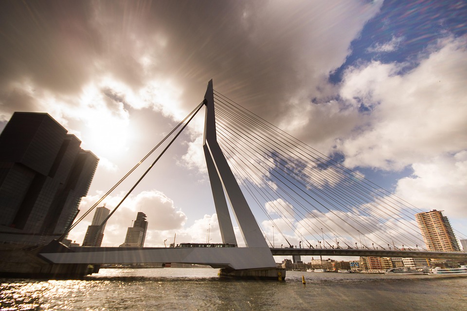 Brug Rotterdam Erasmus Gratis Foto Op Pixabay