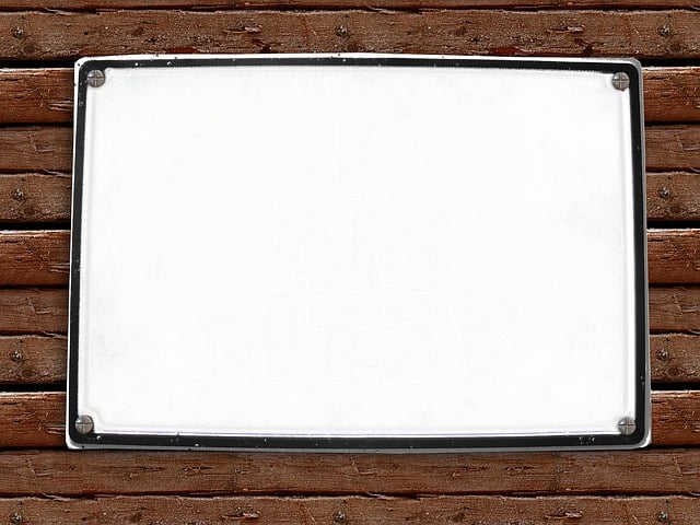 Free sign boards wood illustration