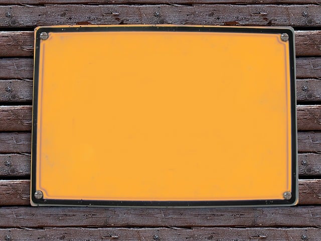 Free sign boards wood illustration
