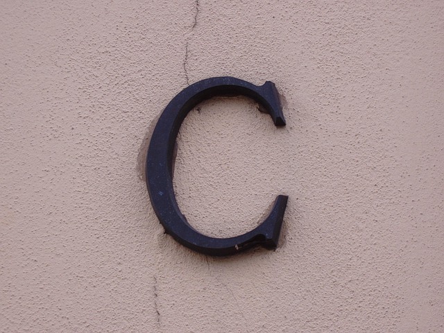 Free Letter C photo and picture