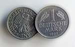 german mark, money, coins