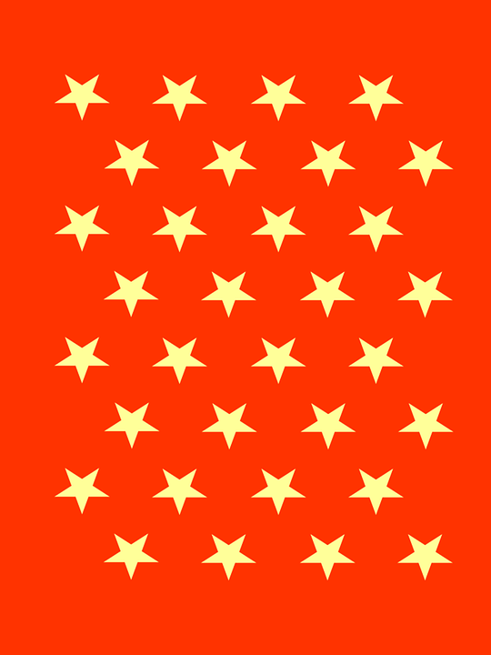 Stars Pattern Red - Free image on Pixabay