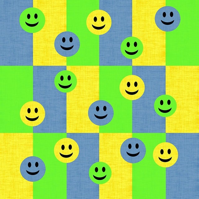 Free fabric smiley lime illustration