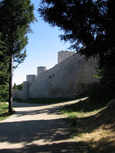 Burgmauer, Burgwall, Burg, Burgos