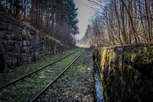 Ferrocarril, Pista, Carriles