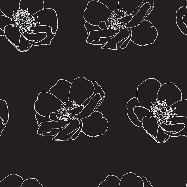 Free rose wild seamless vector