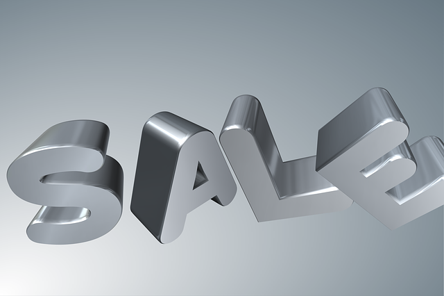 Free sale banner business illustration