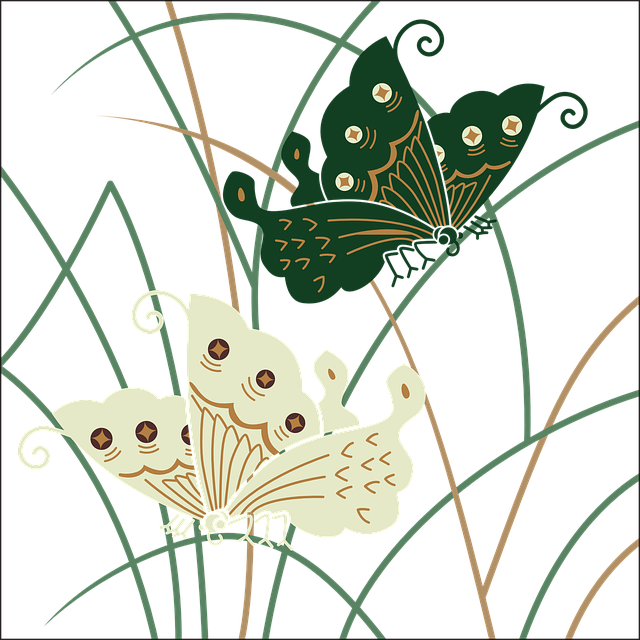 Free fly nature butterfly vector