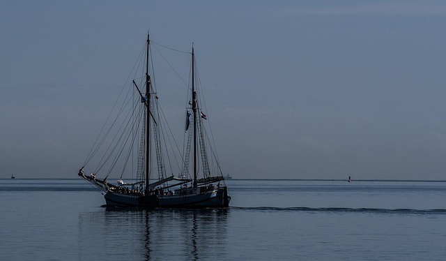 Meer, Schiff, Segelschiff