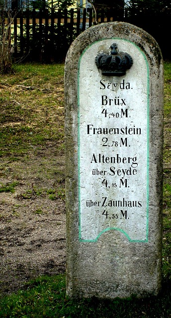Free Distance Column Milestone photo and picture