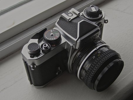 Kamera, Nikon, Fotografering, Film