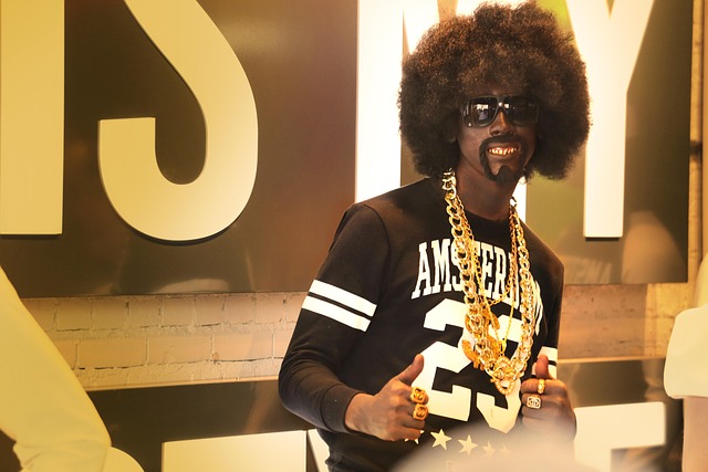 Ľudský, Model, Afro, Zlaté Šperky, Muž