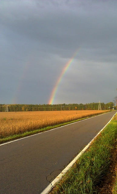 Free Rainbow Intersect photo and picture