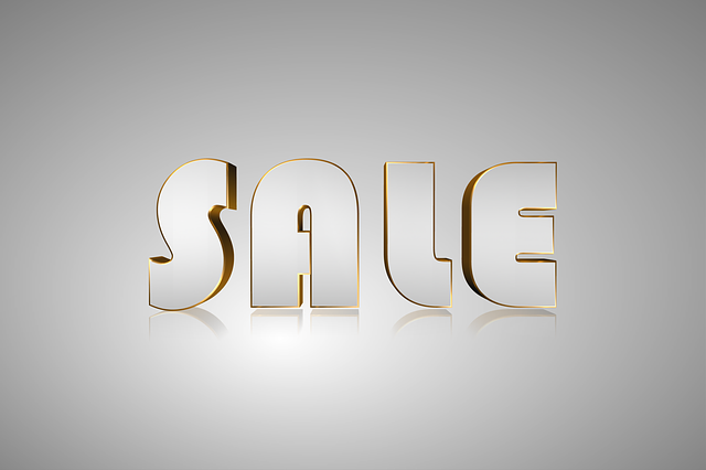 Free sale shopping business illustration