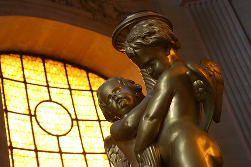Free Little Angels Statue photo and picture