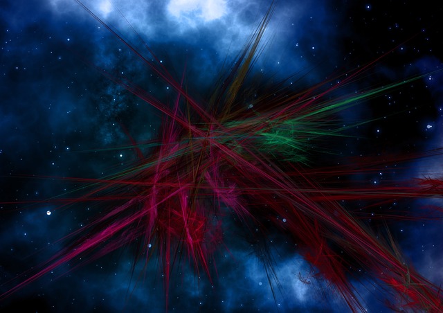 Free universe space astronautics illustration
